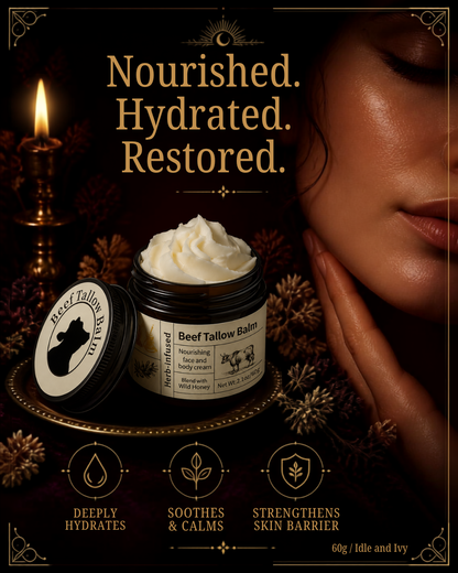 Beef Tallow Balm ~ Barrier Repair Cream