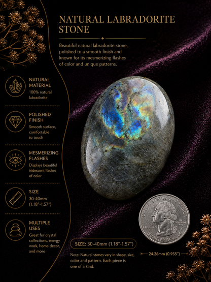 Labradorite Worry Stones