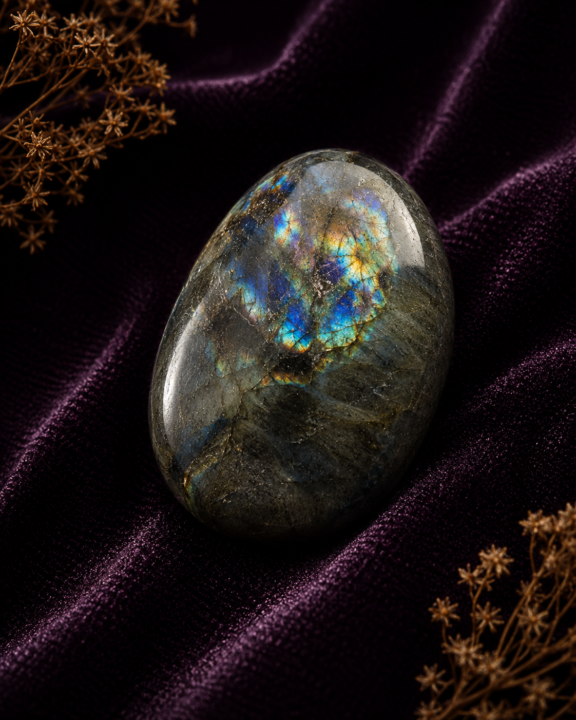Labradorite Worry Stones