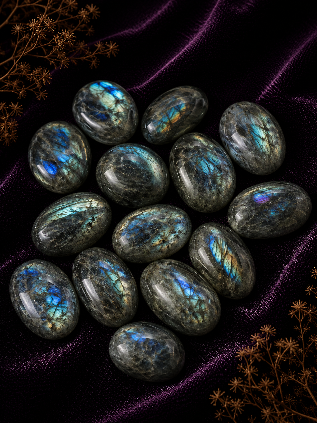 Labradorite Worry Stones