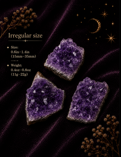 Amethyst Stones ~ Set of 2